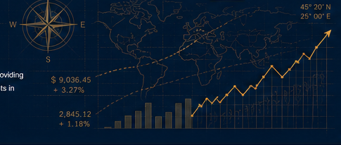 Navigation map and economic chart